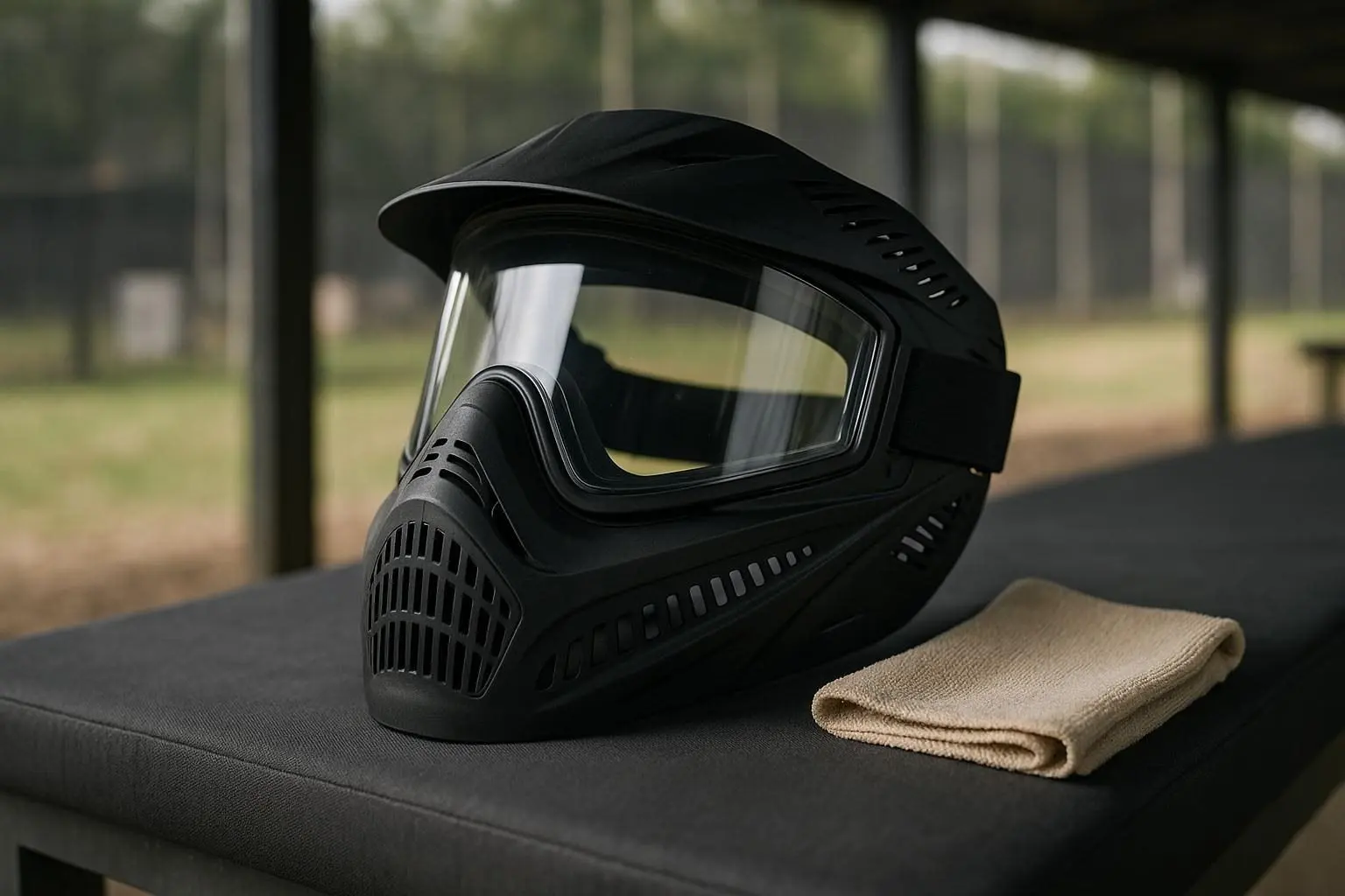 When a Clean Paintball Mask Still Fogs: A Safer Lens-Care Routine